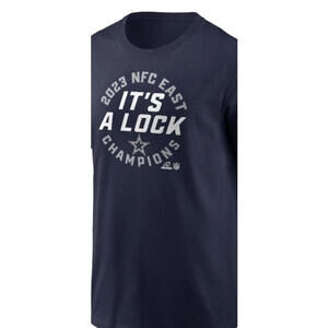 NWT Nike Men's Dallas Cowboys NFC East Champions Long Sleeve T-Shirt - X-large